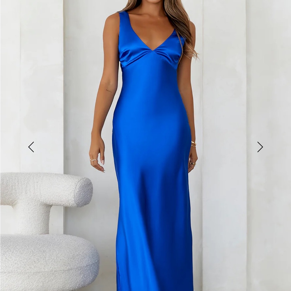 Hello Molly Royal Blue Maxi Dress